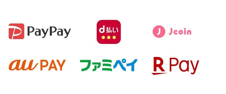 ペイペイディーバライジェイコインエーユーペイファミペイラクテンペイ