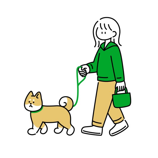 犬の散歩