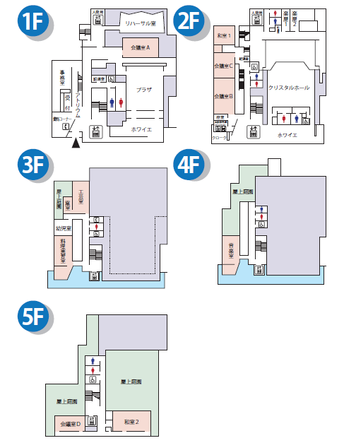 アミュゼ柏 館内図