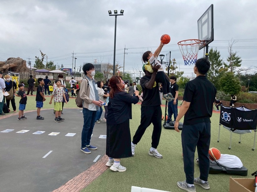 バスケットボール体験