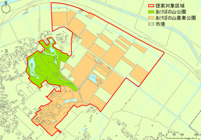 公園範囲