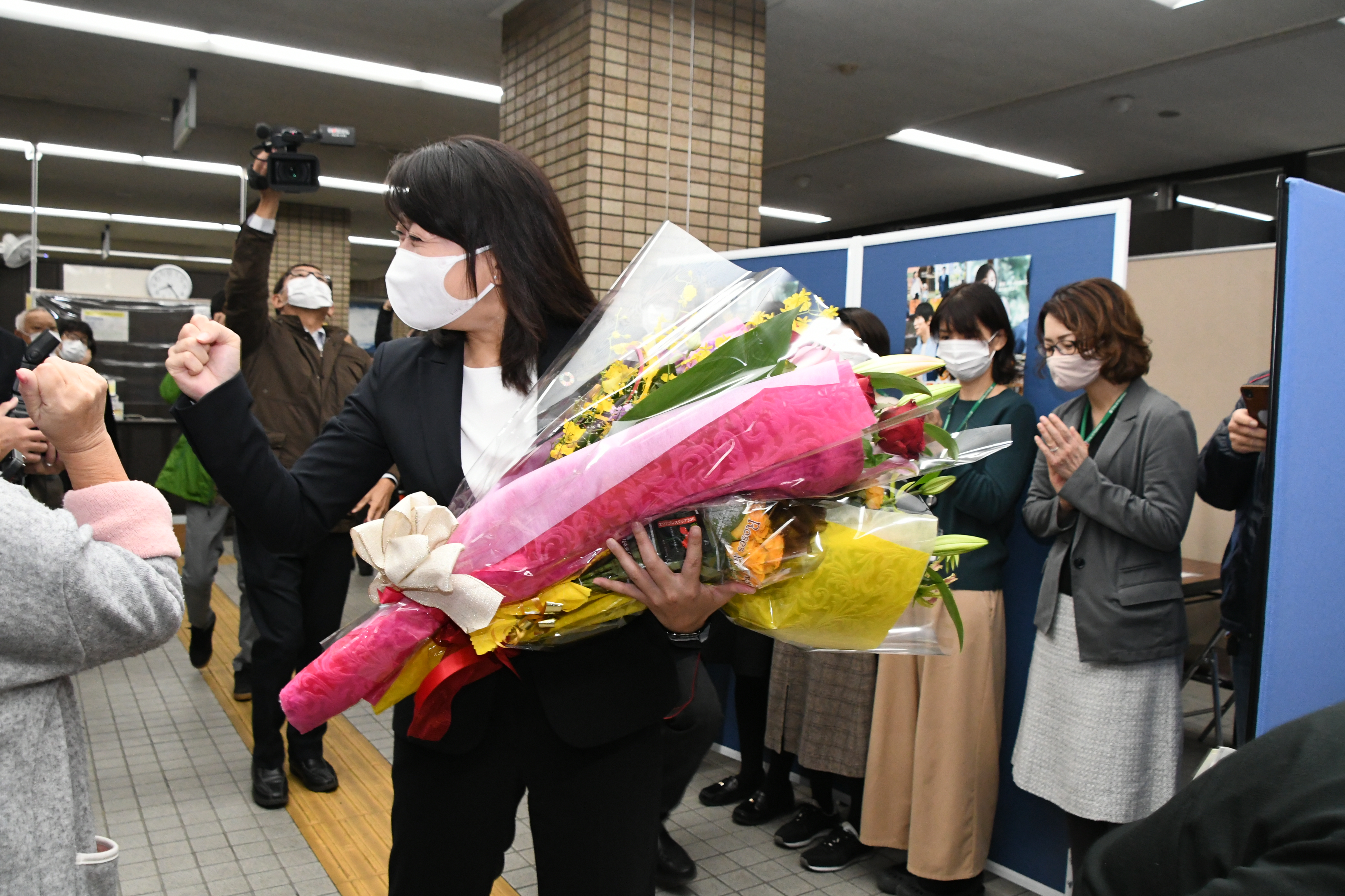 太田市長初登庁の様子4