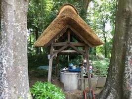 井戸小屋の写真