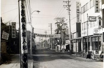 旧水戸街道の町並みの写真