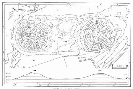 首塚胴塚の図面
