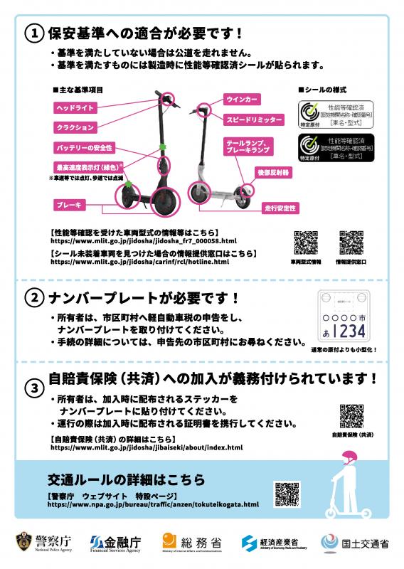 キックボードを購入されるかたへ（裏）