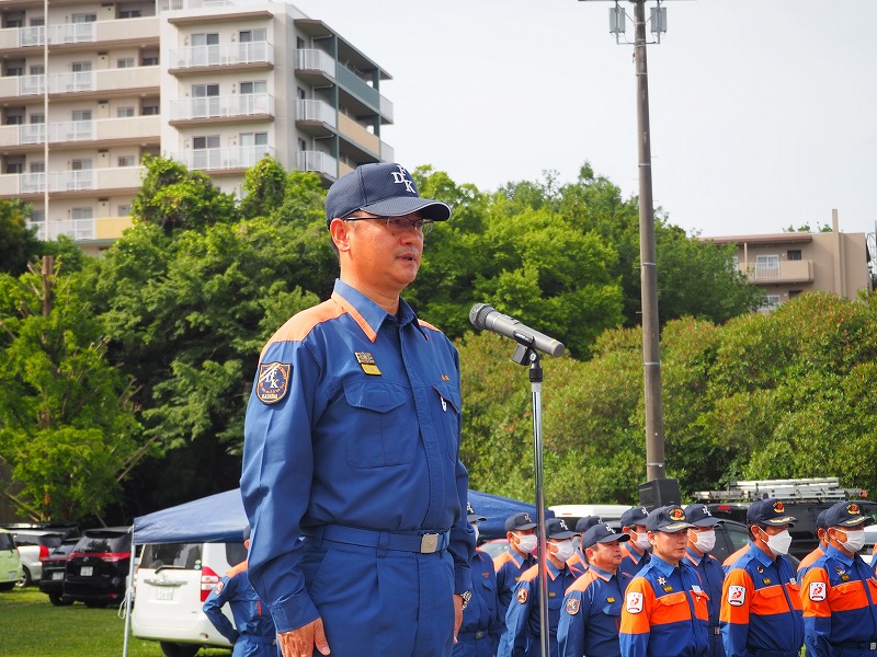 消防局長挨拶