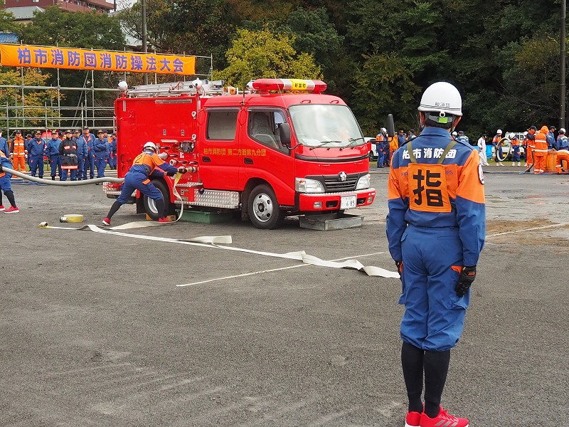 ポンプ車操法2