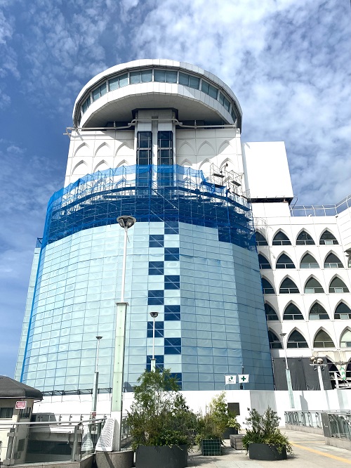 足場設置中0801