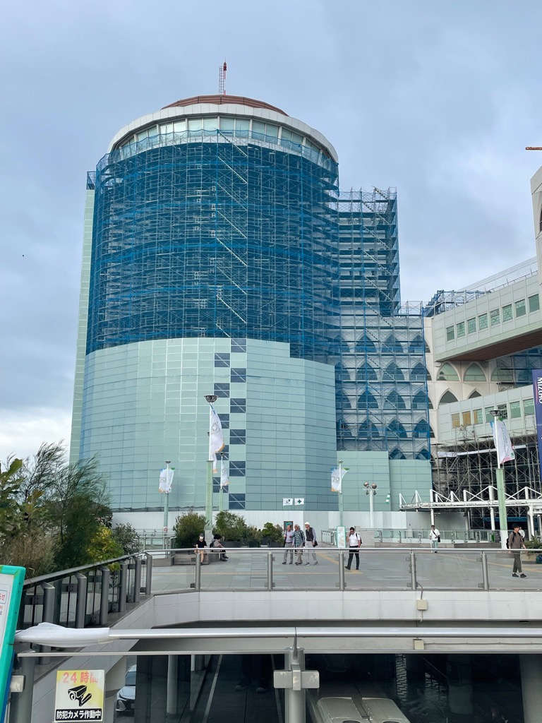 足場設置中1003