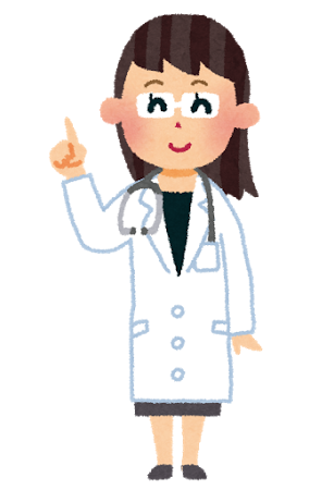 女性の医師のイラスト