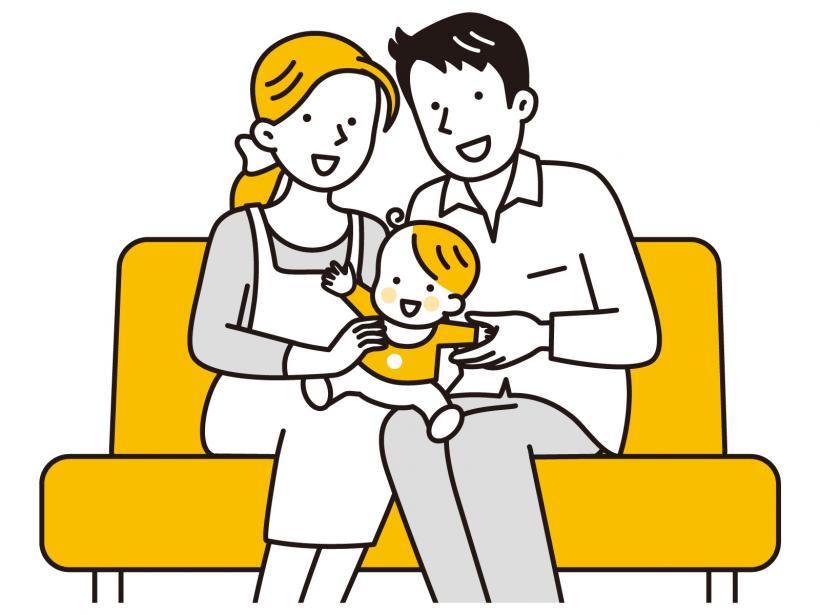 家族のイラスト