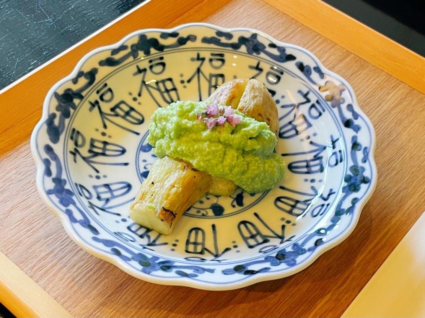 焼きナスずんだ和え写真