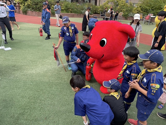 ちーば君水消火器