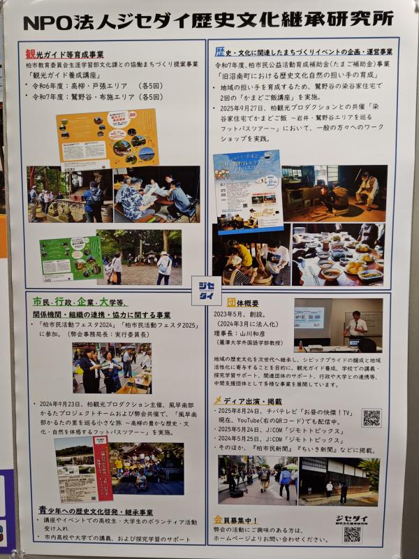 5.NPO法人ジセダイ歴史文化継承研究所