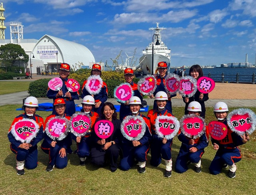 第26回全国女性消防操法大会優勝