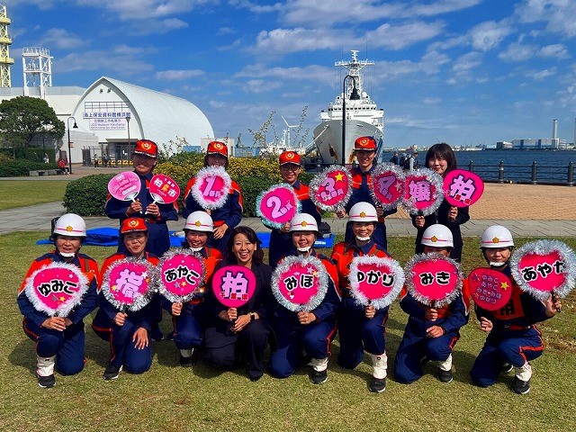 市長との記念撮影