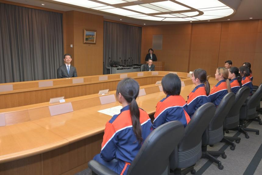 知事お祝いのお言葉