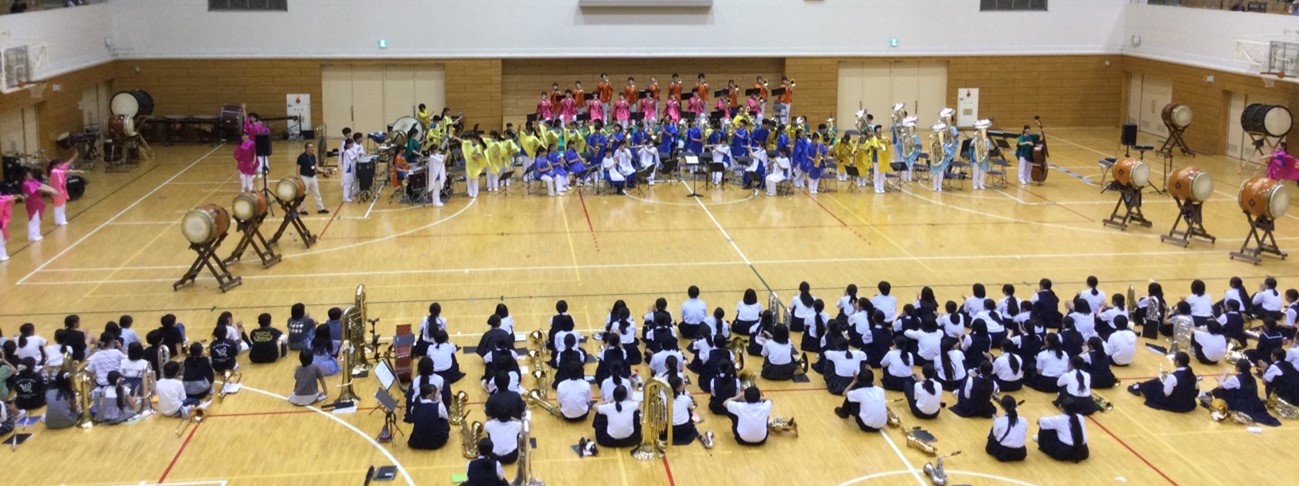 市柏演奏発表の様子