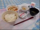 塩分を控えた食事・朝食