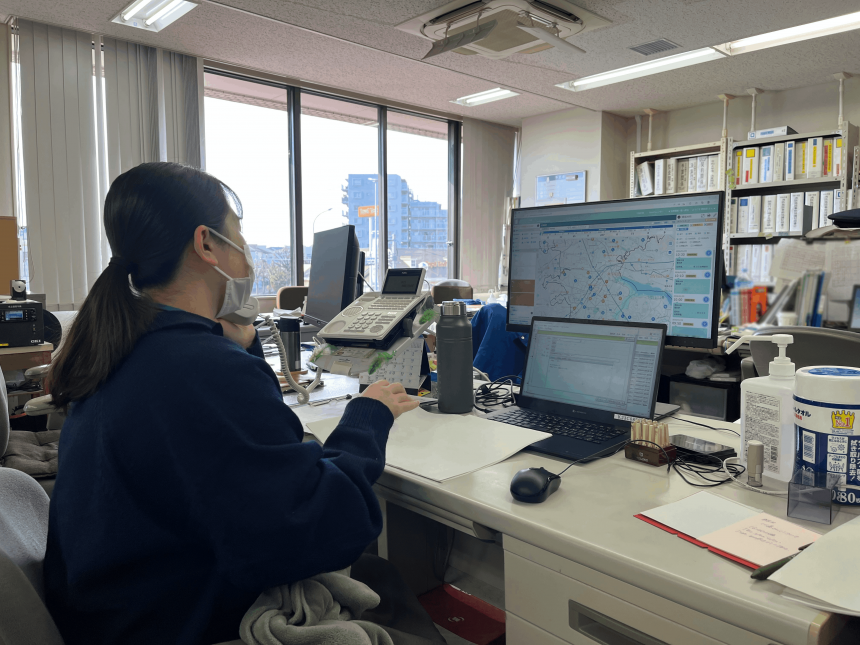 図上訓練の様子1