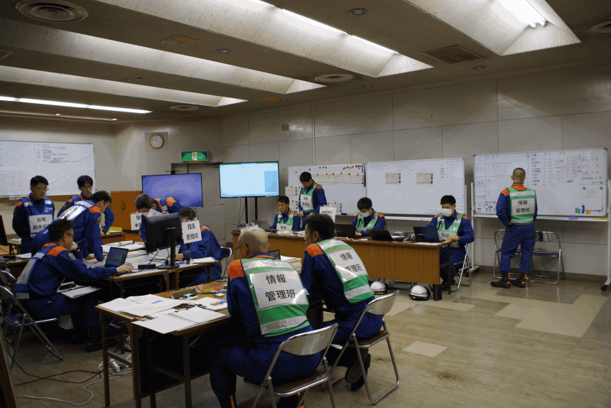 図上訓練の様子2