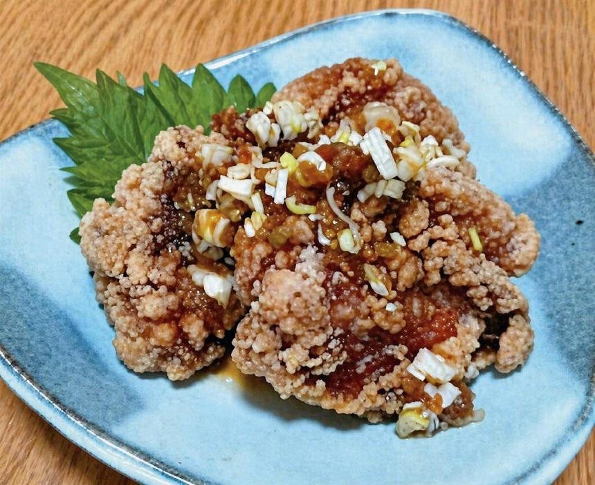 ネギだくジューシー唐揚げ