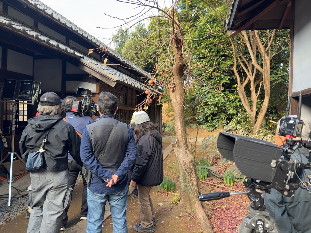 撮影風景(染谷家1)