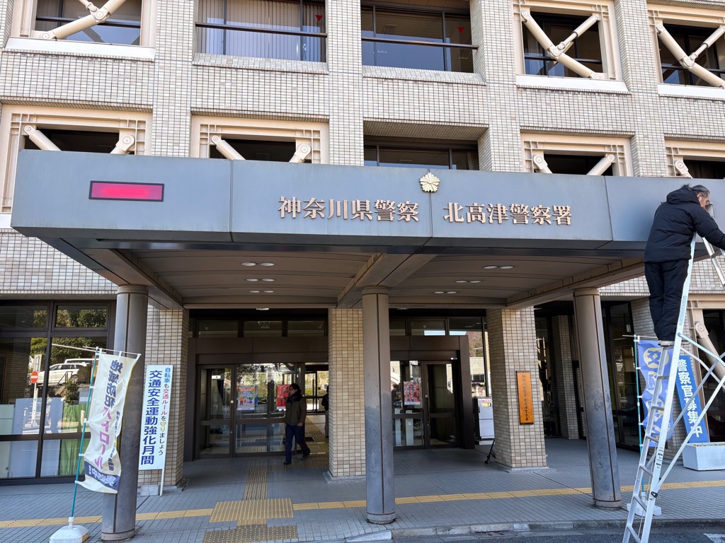 撮影風景（本庁舎2）