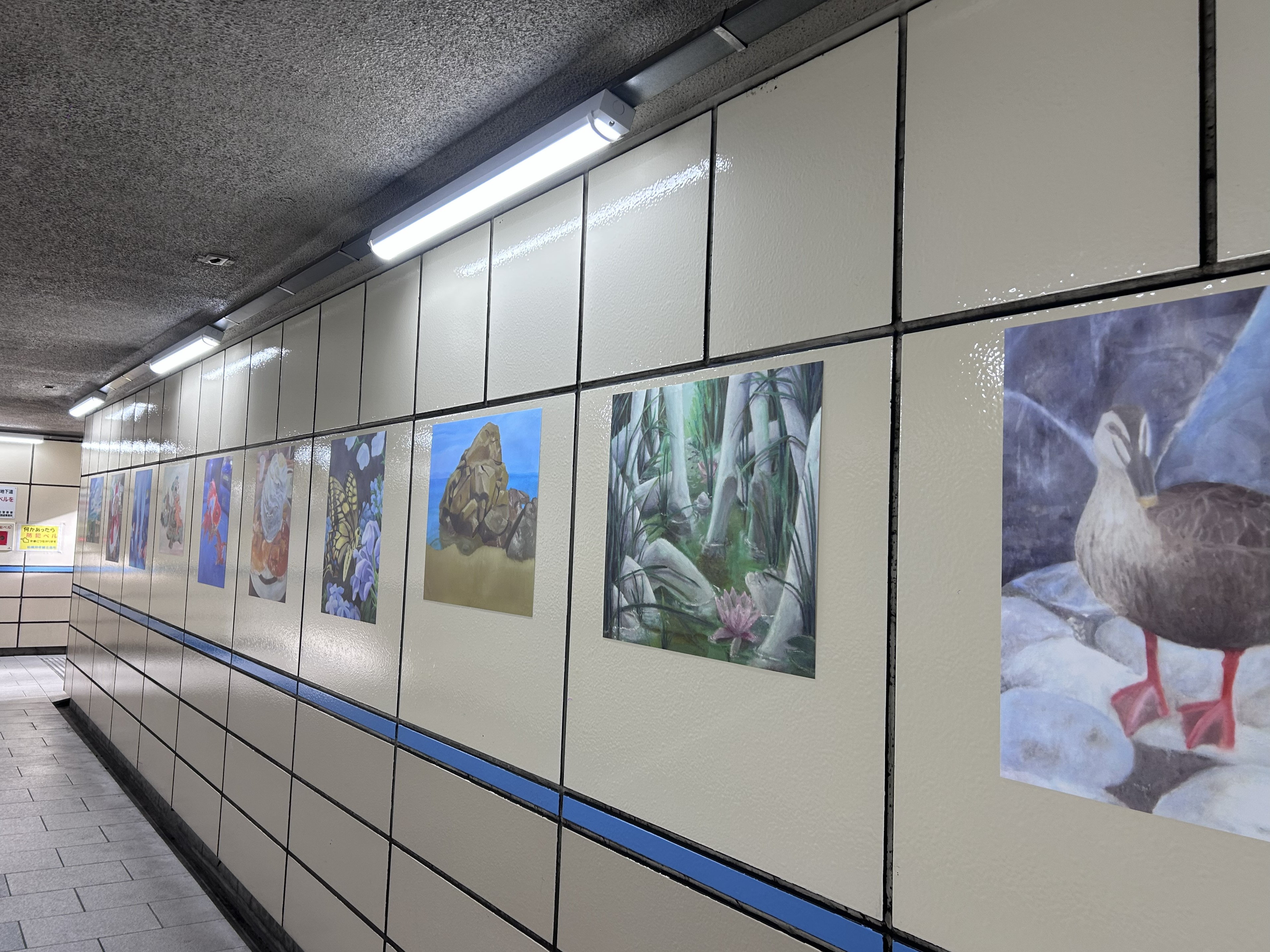 旭町地下道_展示1