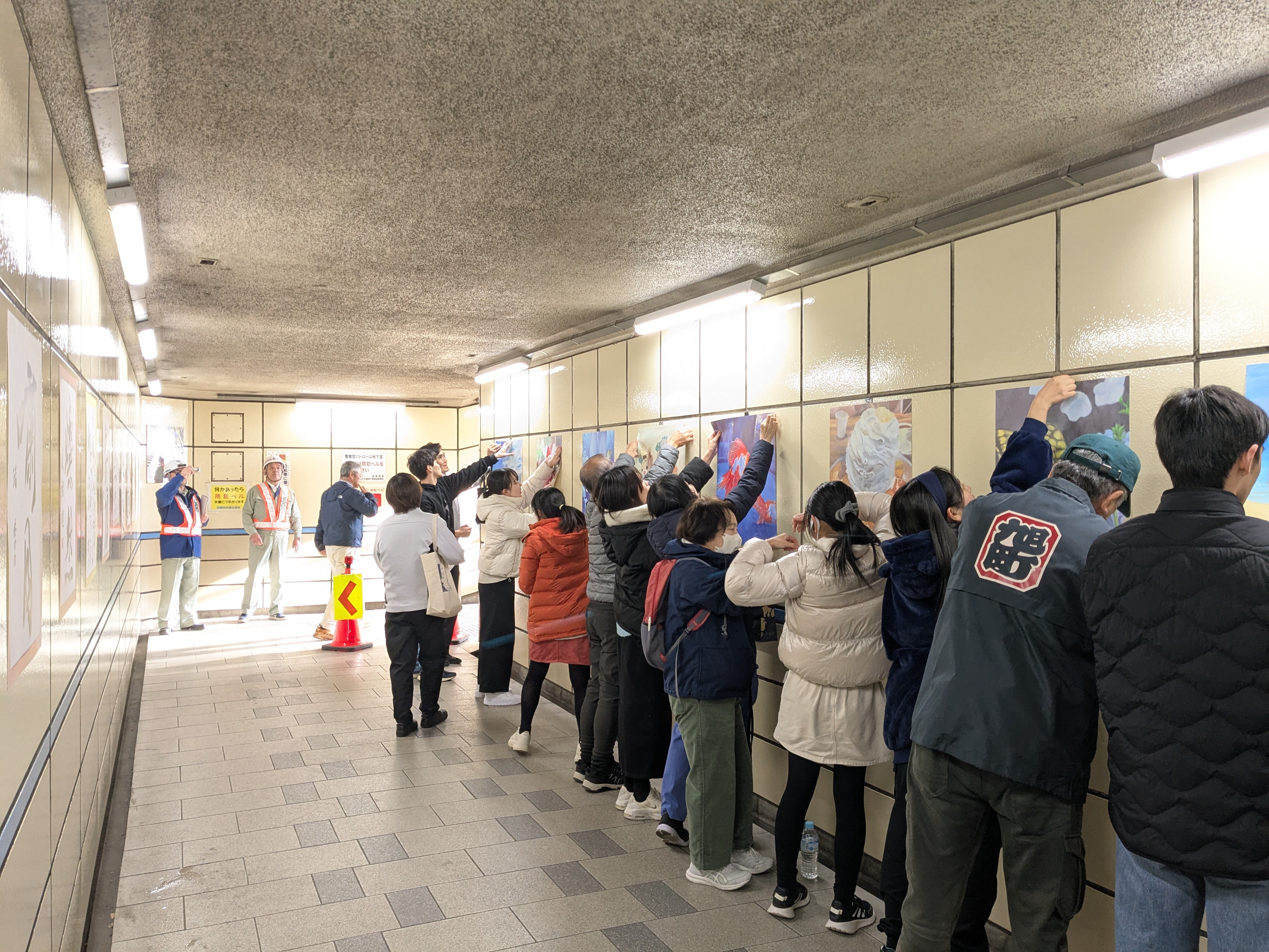 旭町地下道_展示2