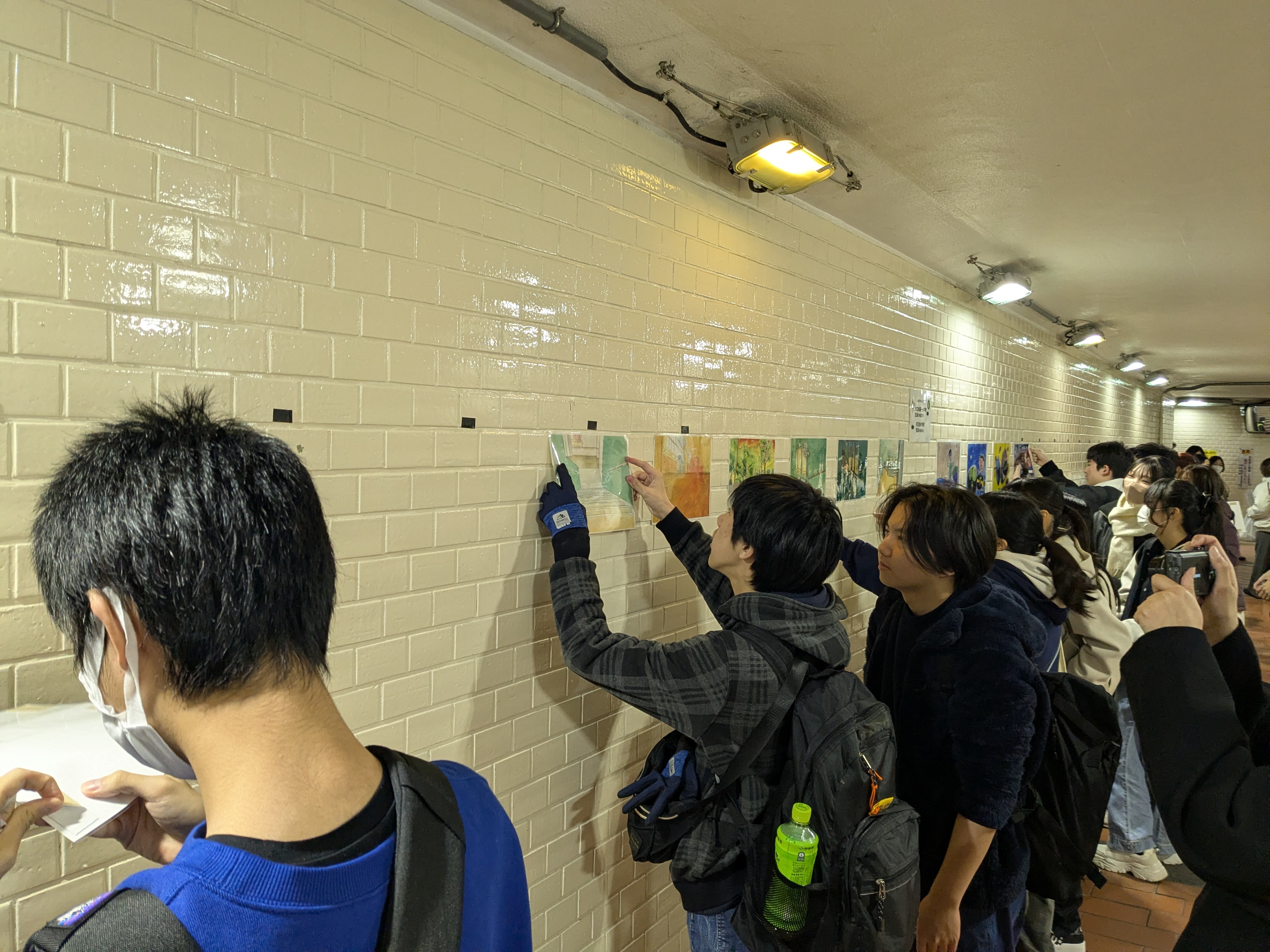 あけぼの地下道_展示2