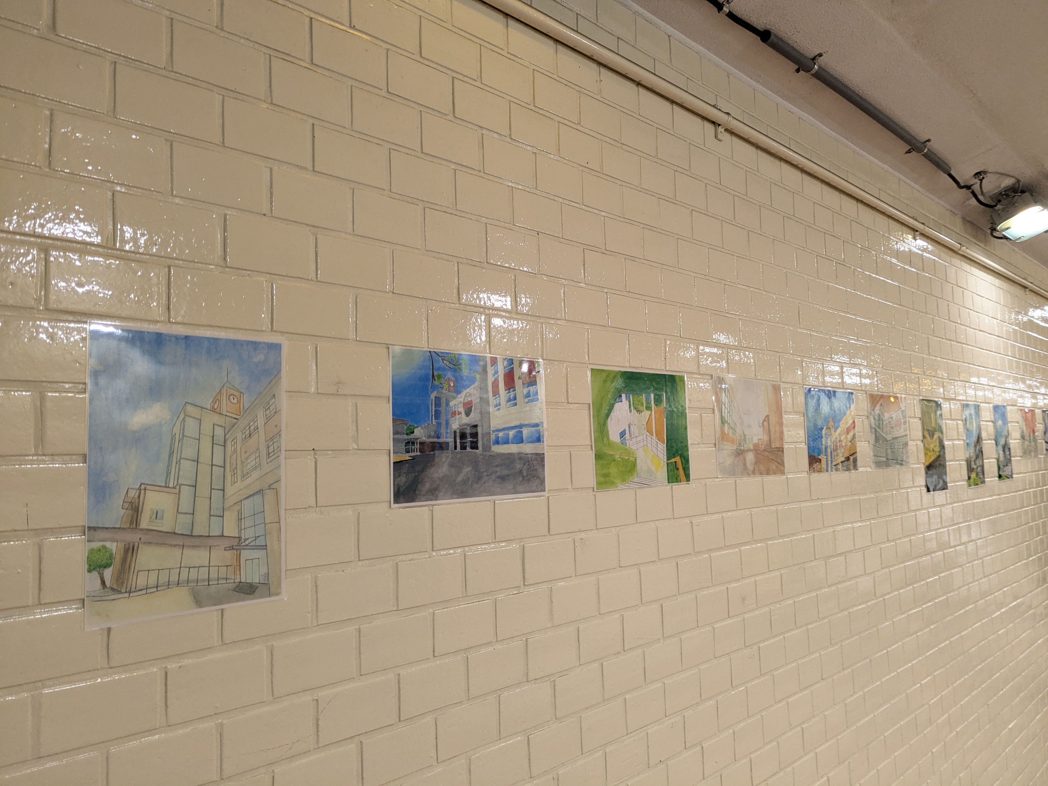 あけぼの地下道_展示3