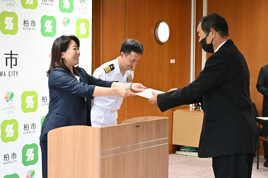 自衛官募集相談員委嘱式