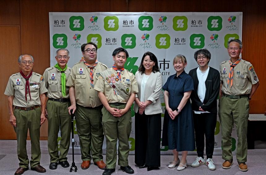 隼スカウト章