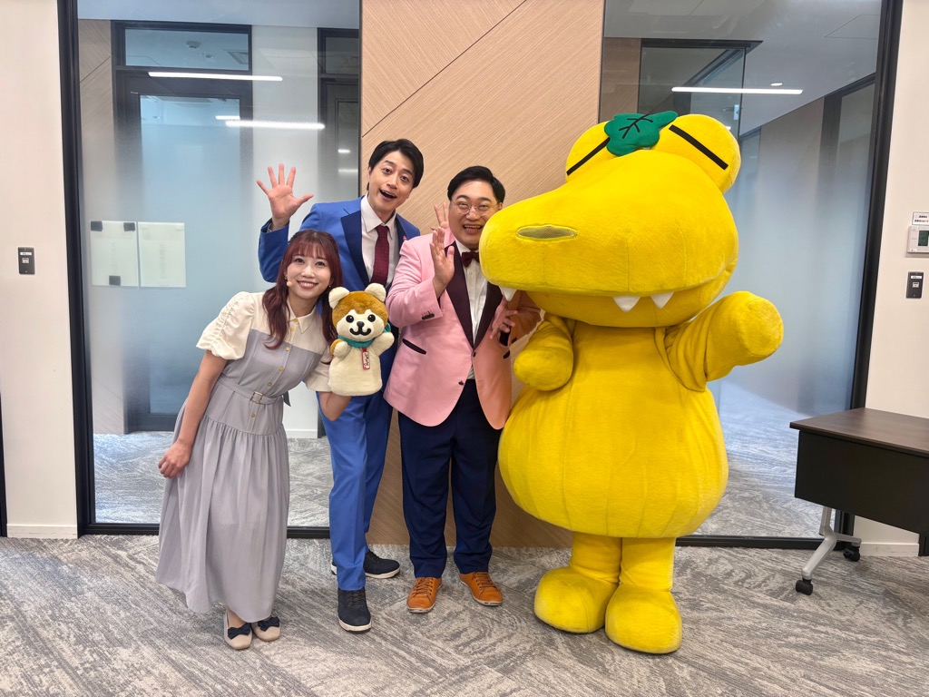漫才ライブ後集合写真