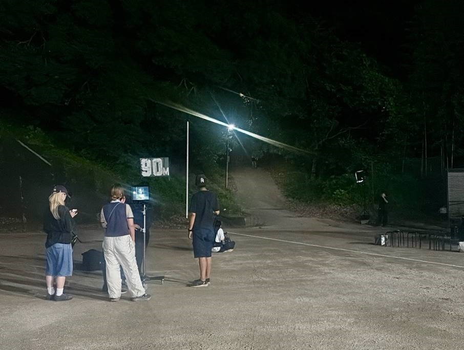 夜の撮影